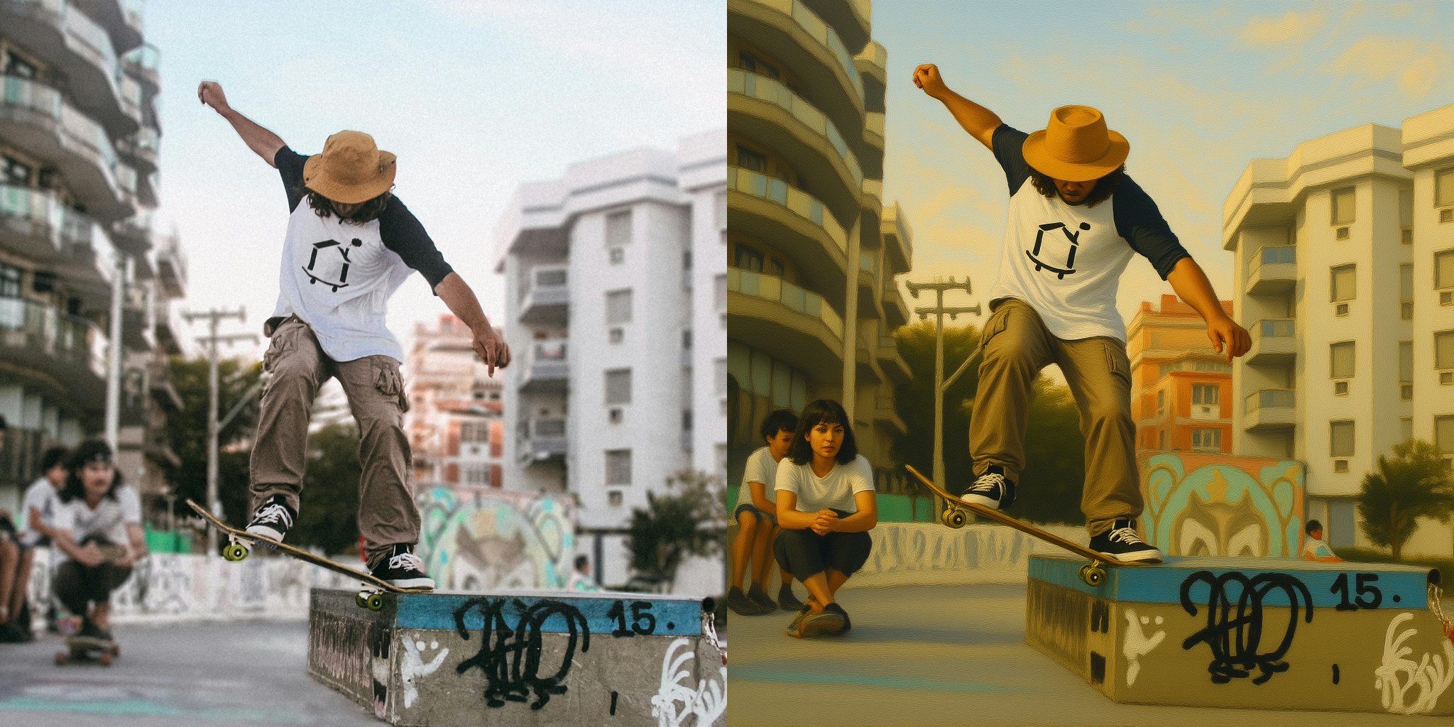 Oil Painting Style Example