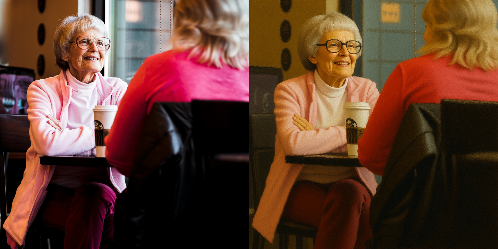 Oil Painting Style Example